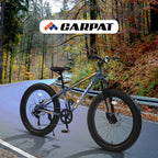 Elecony 24 Inch Fat Tire Mountain Bike