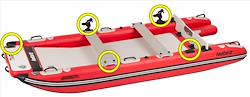 FastCat14™ Catamaran Swivel Seat Canopy Package