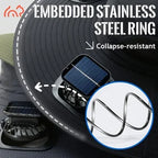 2-Fan Solar-Powered Sun Hat, USB Rechargeable, Adjustable Strap, Cool and Breathable, Efficient Battery Life, Large Airflow, Long Battery Life, Suitable for Various Outdoor Activities