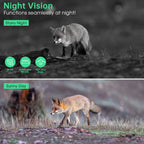 4K Solar Trail Camera, 48MP WiFi Trail Camera with Night Vision 0.2s Trigger Motion Activated, Game Camera with 130° Detec