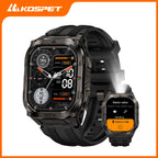 Advanced GPS Smartwatch for Men MIL-STD-810H Tough 5ATM Waterproof Integrated Flashlight & Health Tracking
