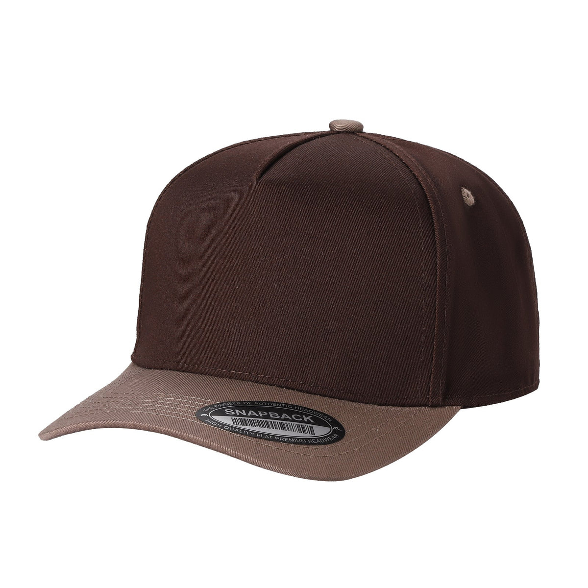 5panel Solid with Under Bill Colored Blank Caps Tcoa
