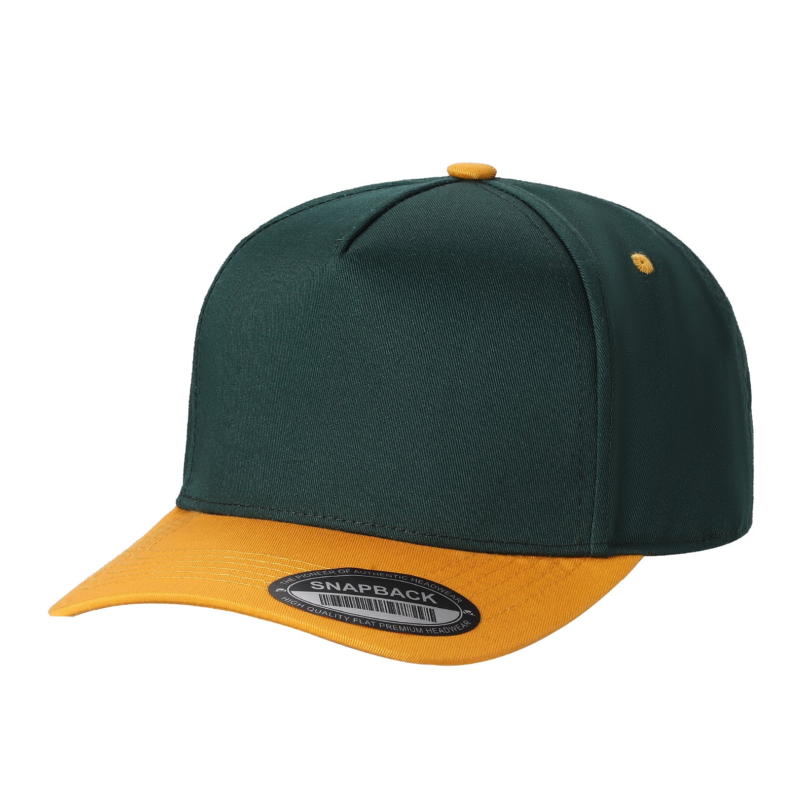 5panel Solid with Under Bill Colored Blank Caps Tcoa