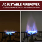 Camping Gas Stove Outdoor Tourist Burner Strong Fire Heater Tourism Cooker Survival Furnace Supplies Equipment Picnic