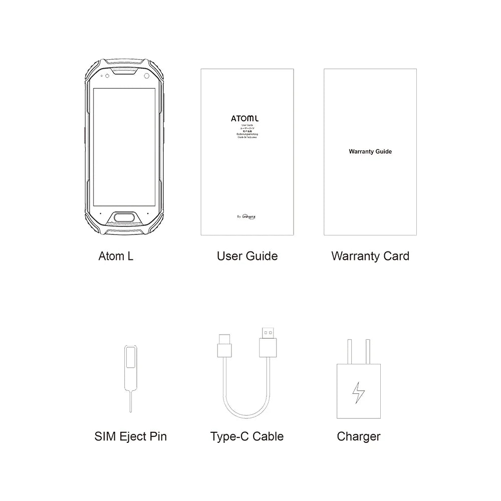 6GB+128GB, Rugged Unlocked Smartphone Android 11 Fast Charging 48 MP Camera 4300mAh Fingerprint Dual Sim NFC