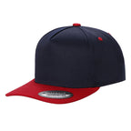 5panel Solid with Under Bill Colored Blank Caps Tcoa