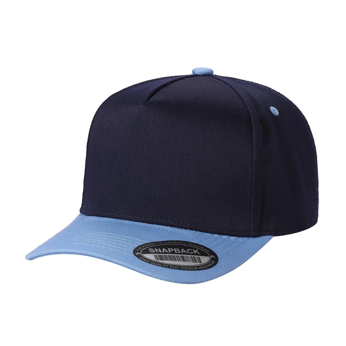 5panel Solid with Under Bill Colored Blank Caps Tcoa