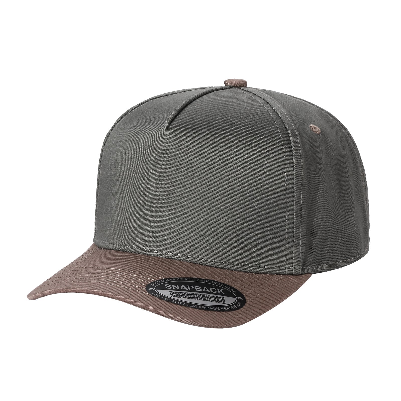 5panel Solid with Under Bill Colored Blank Caps Tcoa
