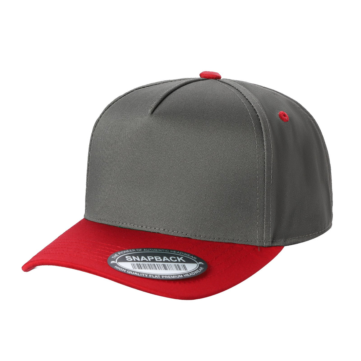 5panel Solid with Under Bill Colored Blank Caps Tcoa