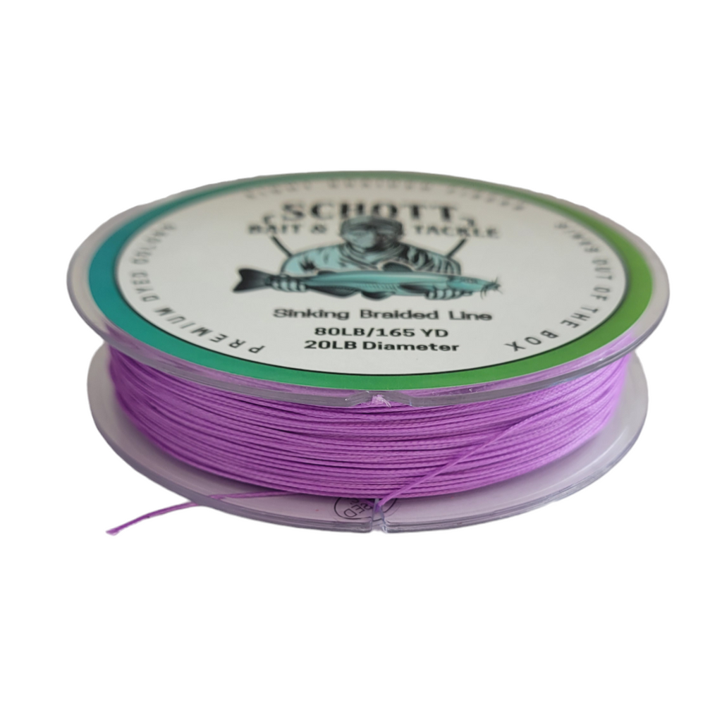 Sinking Braided Fishing Line | Schott Bait and Tackle | Best Braid on the Market