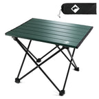 Portable Camping Folding Side Table, Ultralight Aluminum, With Carry Bag for Outdoor Cooking, Picnic, Camp