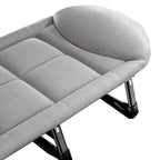 Camping Cot Comfortable with Pad Portable Folding Bed for Sleeping