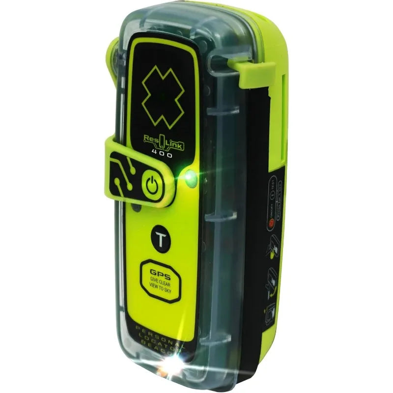 SOS Personal Locator Beacon With GPS And Global Coverage - Designed To Alert Search And Rescue Efforts