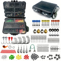 187pcs Ultimate Fishing Kit Set - Complete Tackle Box with Premium Fish Hooks, Bait Parts, Sinkers, and More - Perfect for Outdo