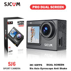 Pro 4K Dual Waterproof Touch Screen Action Camera With WiFi & Night Vision