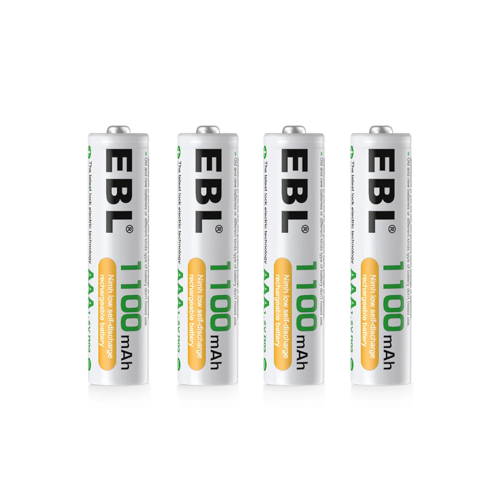 AAA 1.2V Rechargeable Batteries 1100mAh Ni-MH Battery High Performance For Toys Remote Control Mouse Clock Flashlights