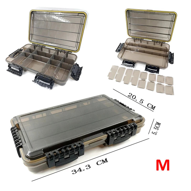 Large-Capacity Waterproof Tackle Box, Accessories, Tool, Fish Hooks,  Fake Bait, And Fishing Supplies Storage