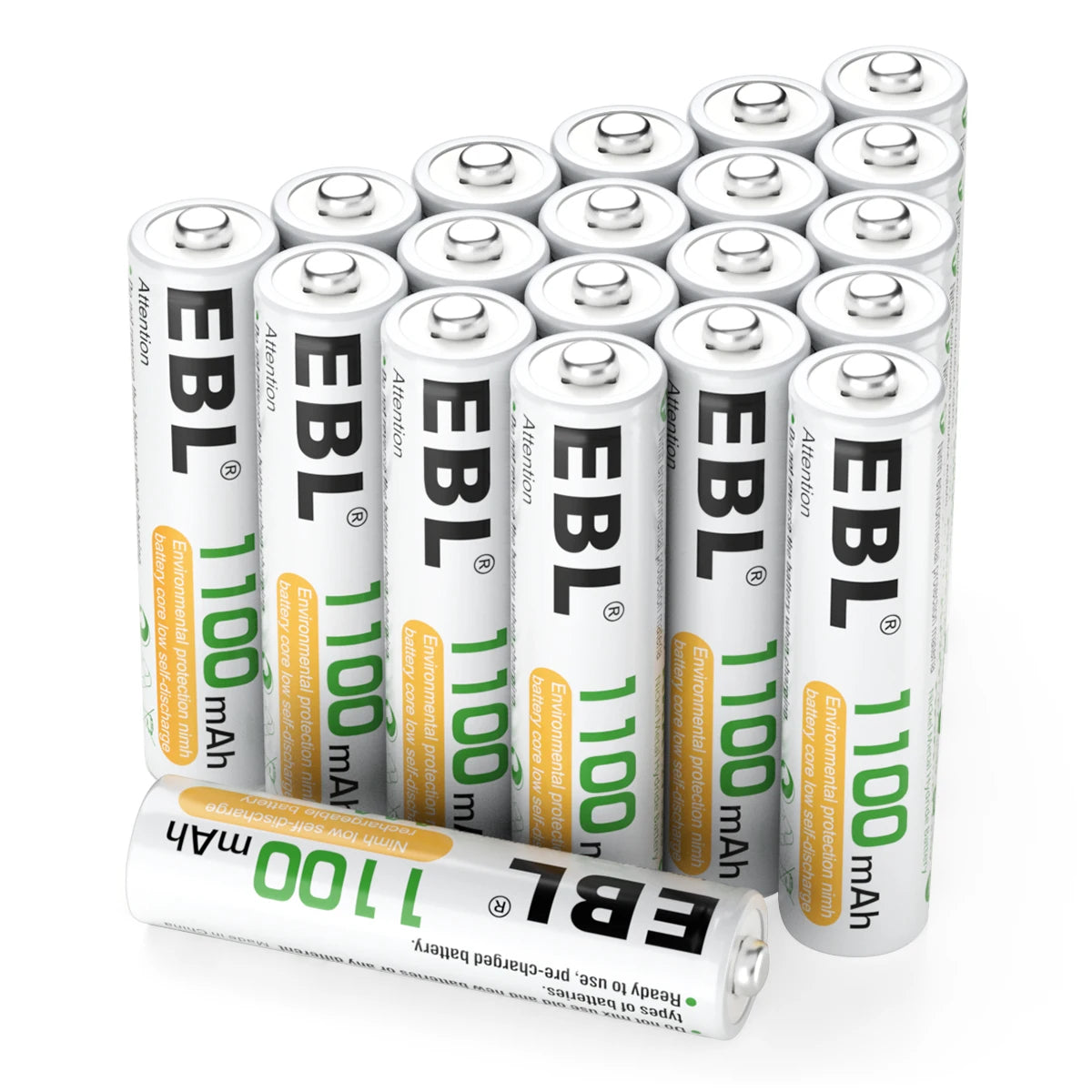 AAA 1.2V Rechargeable Batteries 1100mAh Ni-MH Battery High Performance For Toys Remote Control Mouse Clock Flashlights