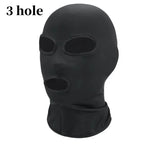 Summer Black Full Face No Hole Cover Hat Women Men Cs Balaclava Cap Sun Uv Protection Bike Motorcycle Multi-Hole Ski Mask