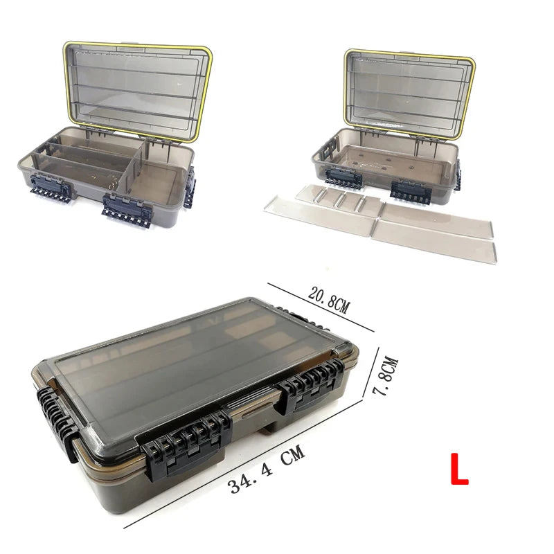 Large-Capacity Waterproof Tackle Box, Accessories, Tool, Fish Hooks,  Fake Bait, And Fishing Supplies Storage