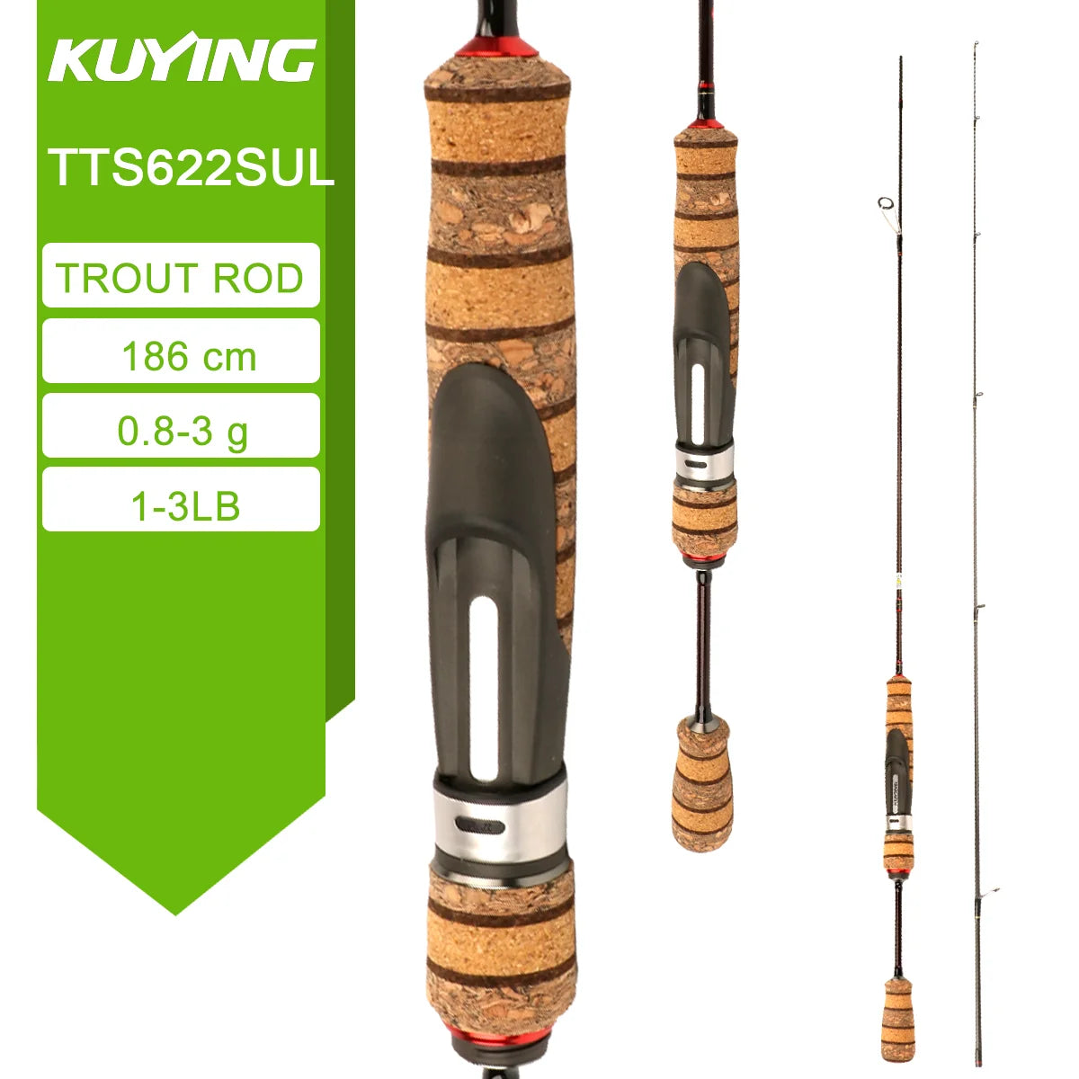 Spinning Casting Rod For Fishing Lure Rods BFS Pole Carbon 0.8-8g 1-8lb  Baitcaster