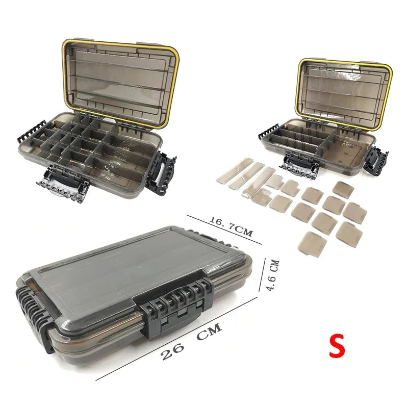 Large-Capacity Waterproof Tackle Box, Accessories, Tool, Fish Hooks,  Fake Bait, And Fishing Supplies Storage
