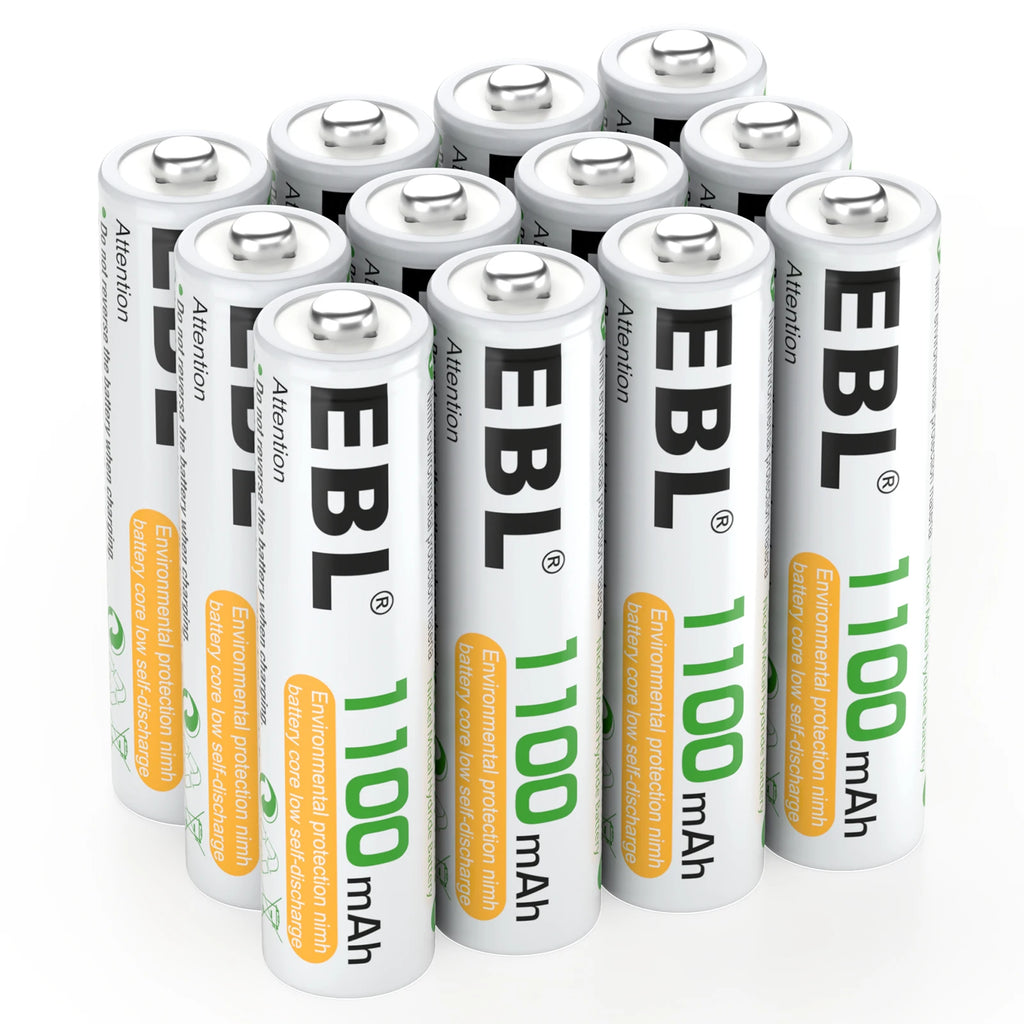AAA 1.2V Rechargeable Batteries 1100mAh Ni-MH Battery High Performance For Toys Remote Control Mouse Clock Flashlights
