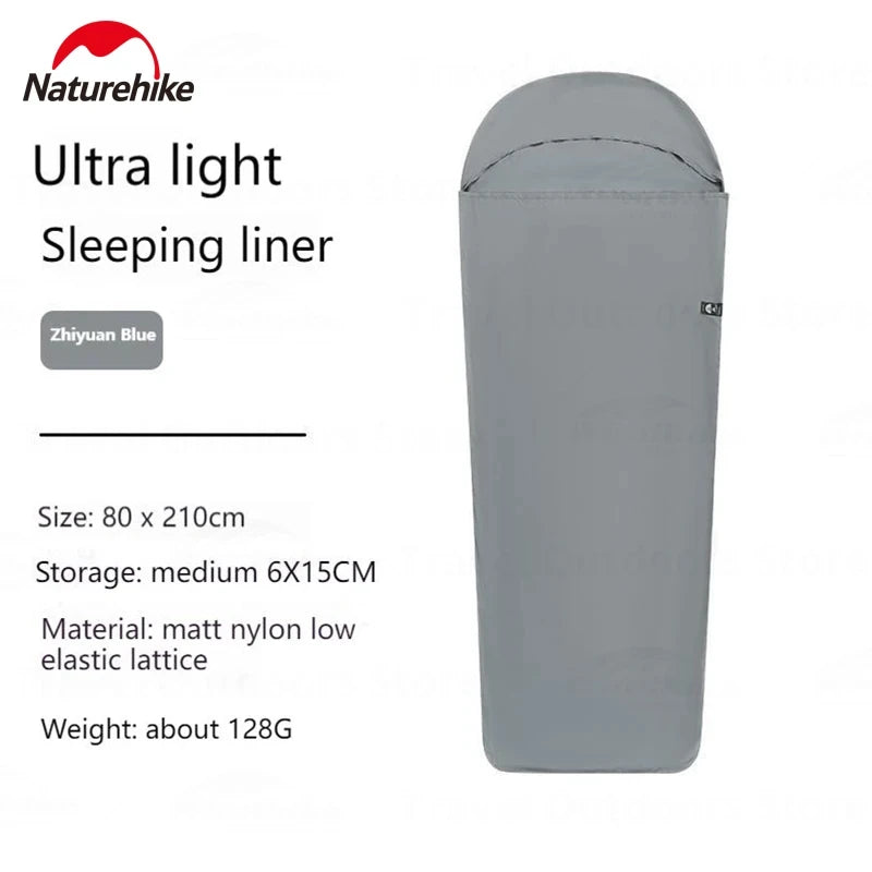 Sleeping Bag Liner 128g Ultralight Single Stretch Envelope Soft Style For Tourism Camping Sleeping Bags Accessories