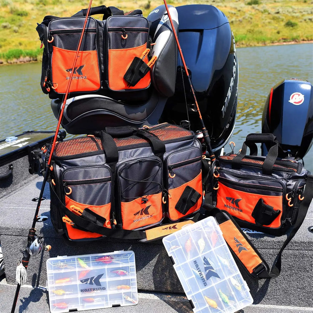 Fishing Gear & Tackle Bags - Fresh & Salt Water Resistant