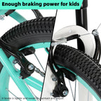 20 Inch Kids Mountain Bike for Boys, Girls, Single Speed Kids Bicycles with Dual Handbrakes and Kickstand ﻿