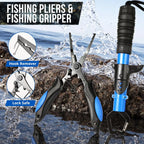 Fishing Backpack With Fishing Rod, Reel &Tackle Boxes, Waterproof Sling Bag