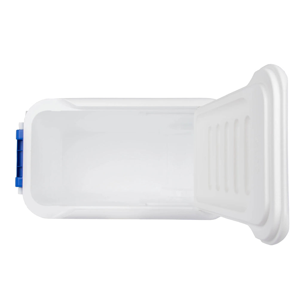 Wheelie Cool 38 QT Hard Sided Cooler with Wheels, Blue