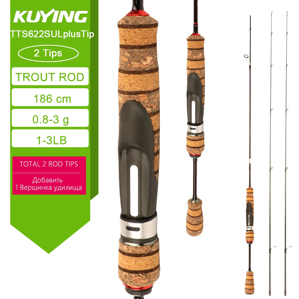 Spinning Casting Rod For Fishing Lure Rods BFS Pole Carbon 0.8-8g 1-8lb  Baitcaster