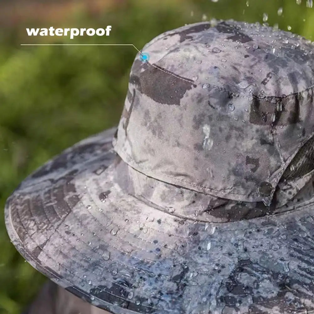 Outdoor Camping Fishing Hiking Sunscreen Fisherman Hat Solar Fan Cap Portable Solar Charging Cap with Fan Suitable