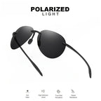 Ultra Light 12g TR90 Frameless Polarized Aviator Sunglasses - Flexible & Comfort Fit Unisex for Driving, Fishing, Outdoor