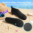 Water Shoes for Women Men for Swim Pool Beach Camping Cruise Vacation Quick-Dry Aqua Socks Barefoot Yoga Travel Accessor