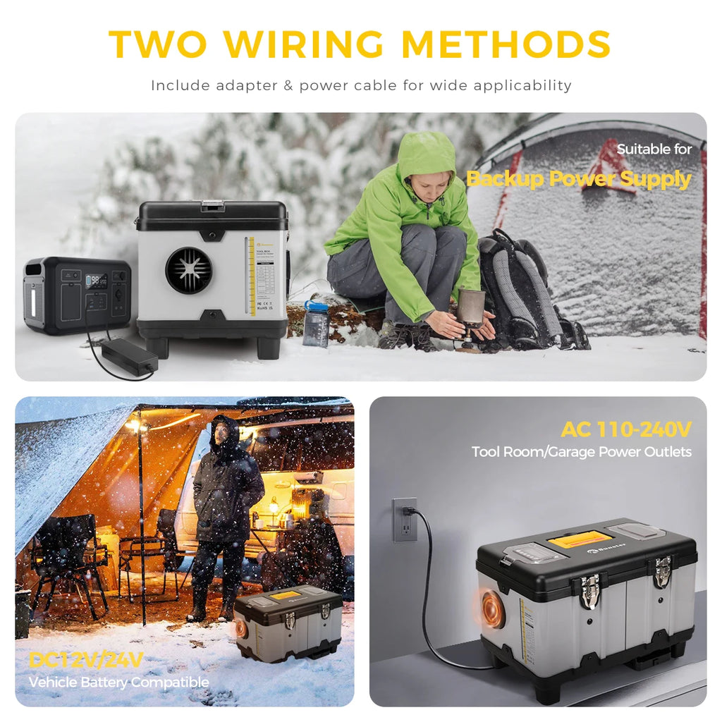 8KW Bluetooth APP Control Diesel Air Heater 12V/24V/220V Car OR Camp Heater With CO Monitor/LCD/Remote Control