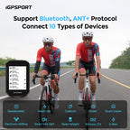 Touch-screen Bike Computer Global Map Cycling Computer Wireless Bike GPS Computer Support E-bike