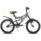 20 Inch Kids' Bike for Kids Ages 5-13 Years Old, Dual-Suspension Kids Mountain Bike