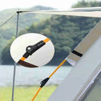 Outdoor Shelter & Sunshade, Reactive Camping Tent with Two Doors and Two Windows