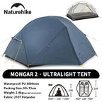 2 Person Backpacking Tent 210T Ultralight Travel Tent Waterproof Hiking Survival Outdoor Camping Tent