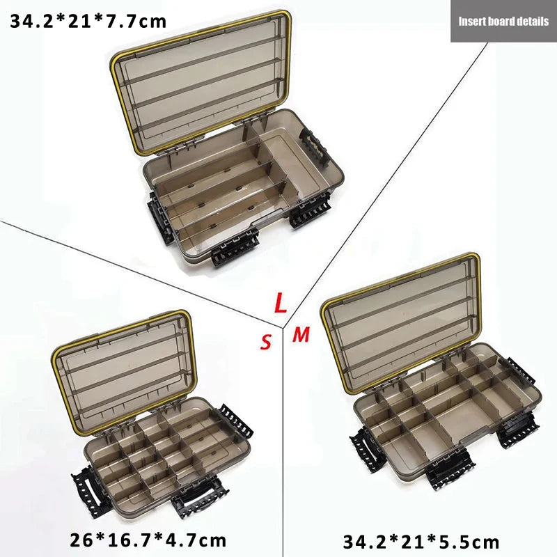 Large-Capacity Waterproof Tackle Box, Accessories, Tool, Fish Hooks,  Fake Bait, And Fishing Supplies Storage