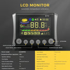 8KW Bluetooth APP Control Diesel Air Heater 12V/24V/220V Car OR Camp Heater With CO Monitor/LCD/Remote Control