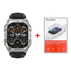 Smart Watch Stainless Steel 6-Sat GPS Offline Maps 10ATM Waterproof 45M Dive 24/7 Health Monitor for Android iOS
