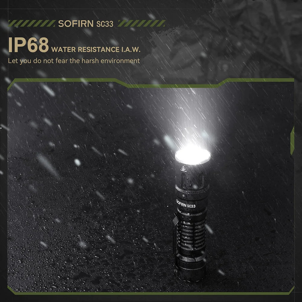 LED Tactical Flashlight XHP70.3 HI  5200lm Powerful 21700 Type C Rechargeable Torch E-switch Outdoor Light