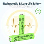 30pcs/24pcs/18pcs/12pcs/6pcs AA AAA NiMh 1.2V 700mah Rechargeable Battery Set with 6 Slot Charger