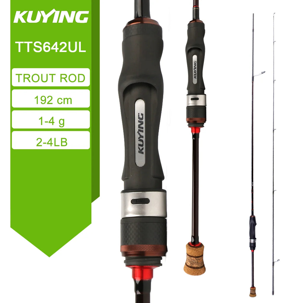 Spinning Casting Rod For Fishing Lure Rods BFS Pole Carbon 0.8-8g 1-8lb  Baitcaster