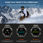 Ultra 2 GPS Smart Watches Men Compass Altimeter Barometric 5ATM IP69K Waterproof AMOLED Bluetooth Call Mens Watch