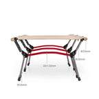 Folding Camping Cot, Adjustable Height, Lightweight Sleeping Bed, Tent Cot, with Storage Bag, Comfortable for Outdoor&Indoor