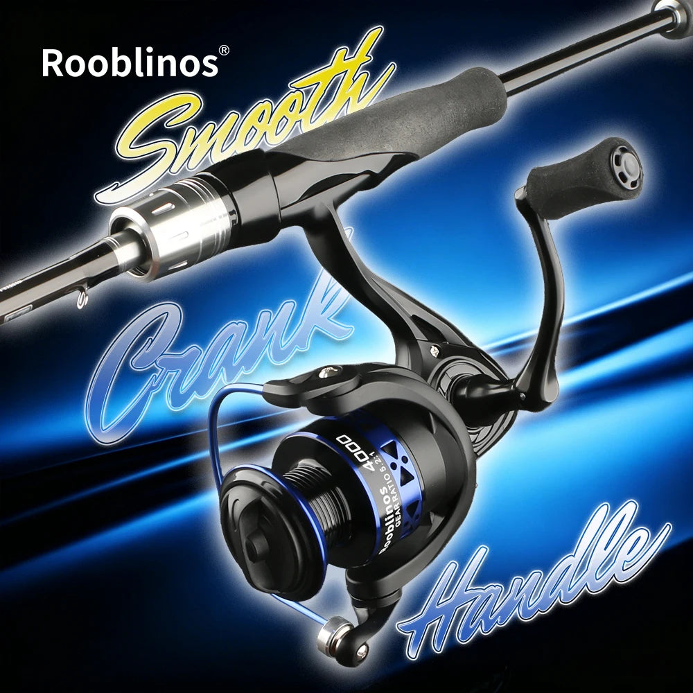 CASTING Spinning Reel Metal Spool 5.2:1 Gear Ratio 12BB Saltwater Freshwater Fishing Reel